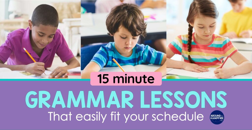 15-minute grammar lesson that easily fit in your schedule.