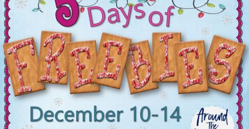 5 Days of Christmas Freebies~Gingerbread themed printables for the primary classroom!