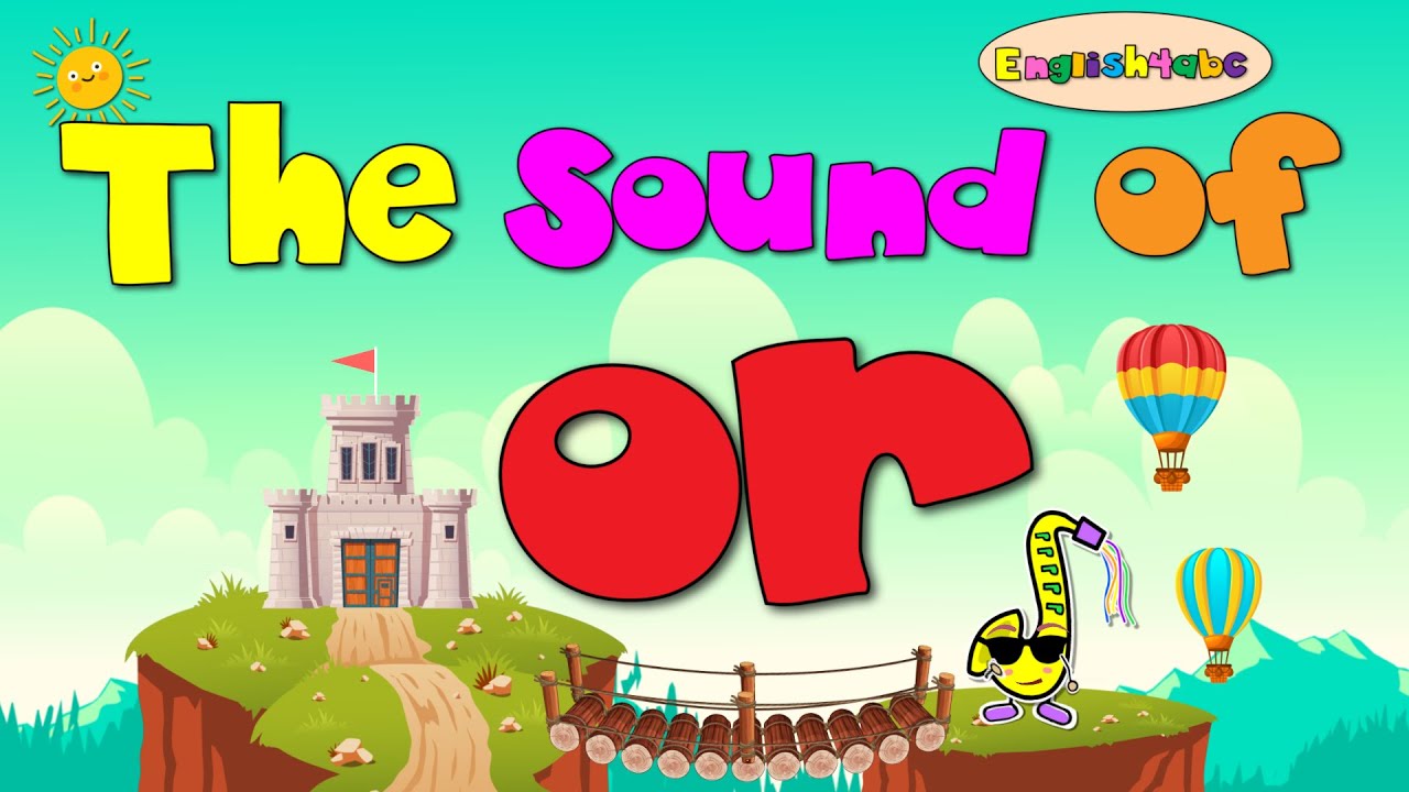 Bossy 'r'/ Controlling 'r' / Long Vowel 'or' - English4abc - Phonics song