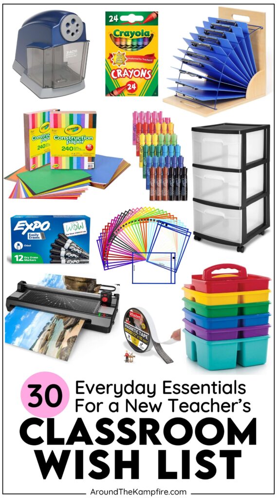 classroom wish list ideas for new teachers