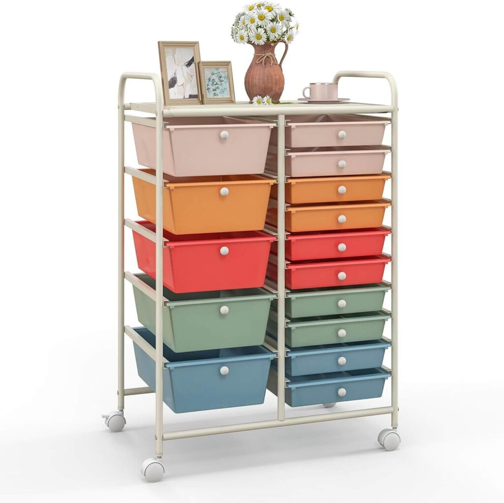 teacher organization cart.