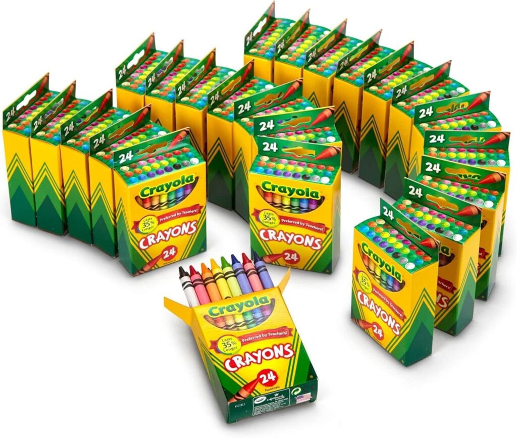 bulk crayons for students. 