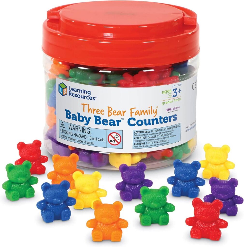 baby bear counters from amazon. 