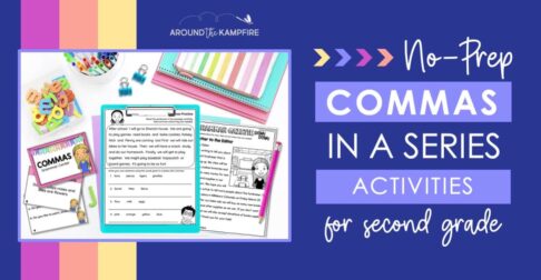 commas in a series activities