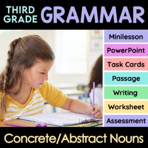 3rd grade concrete and abstract noun activities