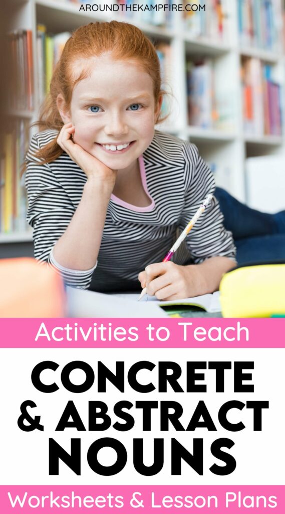 Article about 3rd Grade concrete and Abstract Nouns with Lesson Plans.