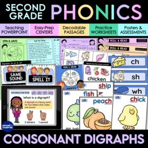 digraphs phonics unit.