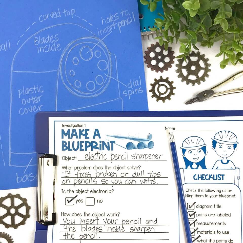Engineering design 2nd grade science project