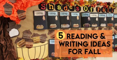 fall reading and writing activities for 2nd grade