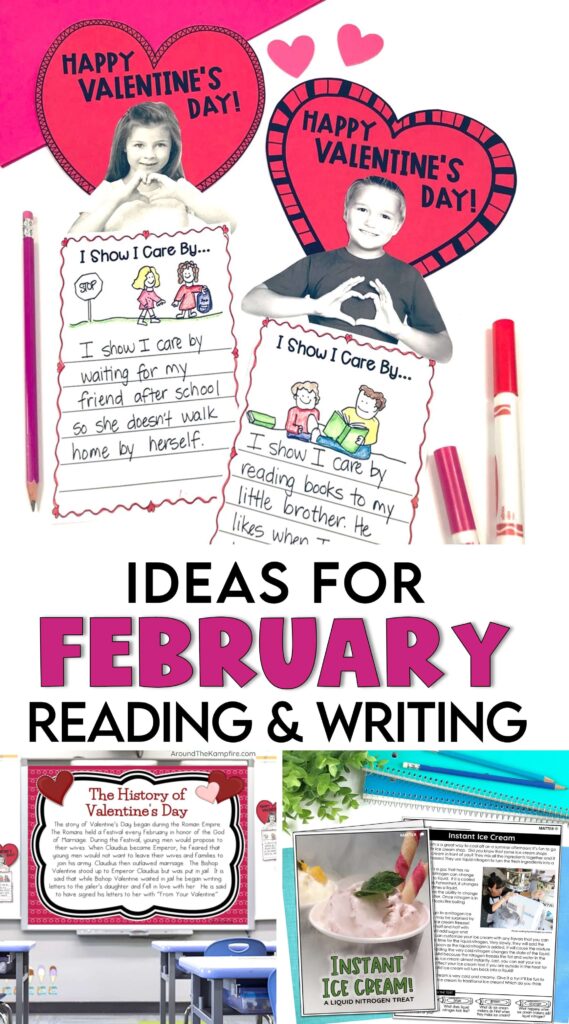 february reading and writing ideas