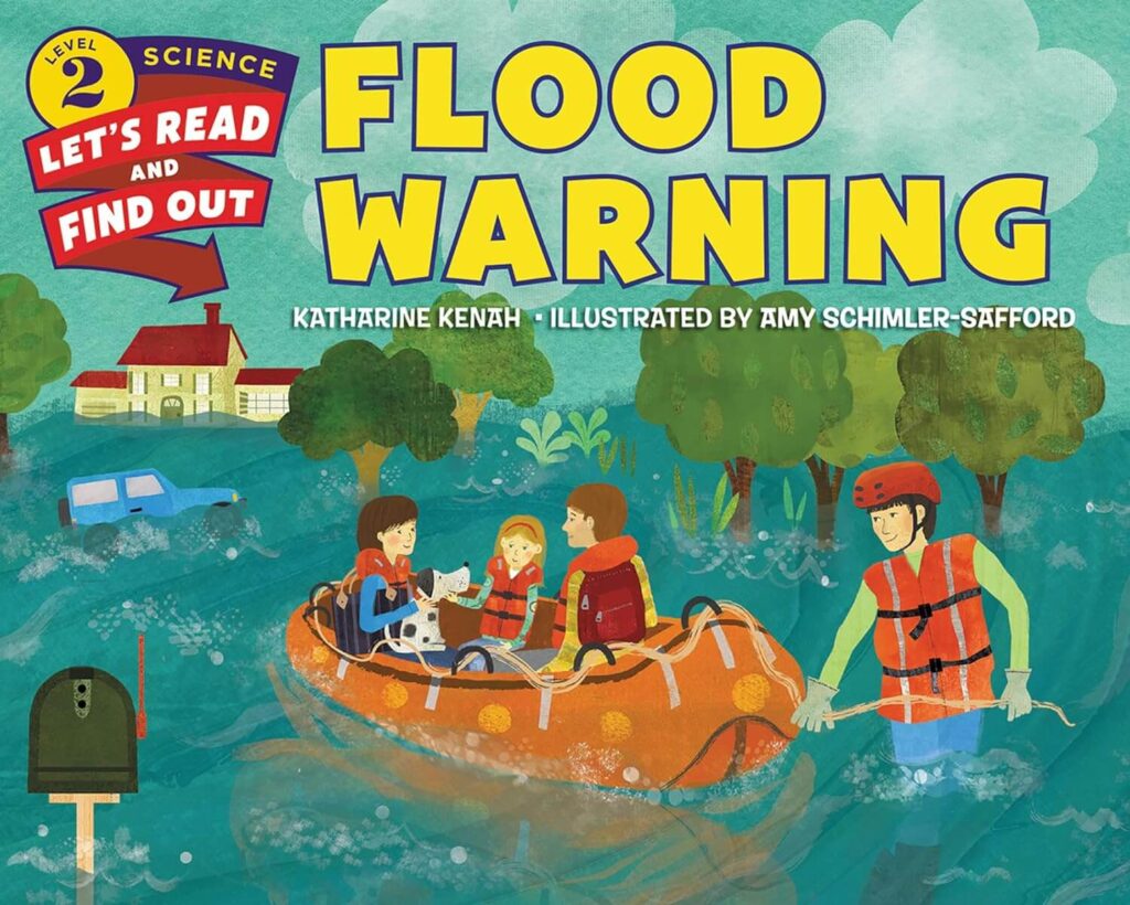 Flood Warning book cover. 