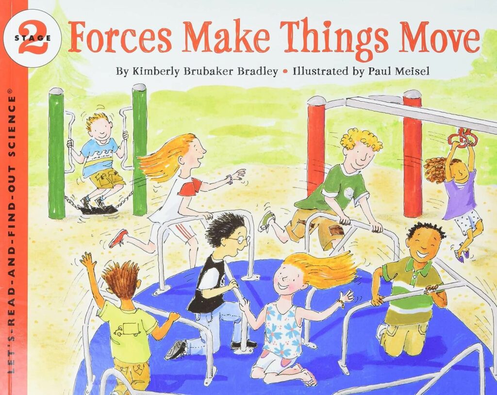 Forces make things move book cover.