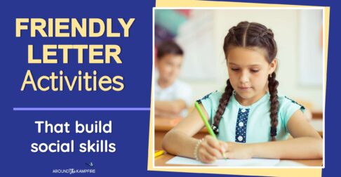 Article with friendly letter activities and lesson plans