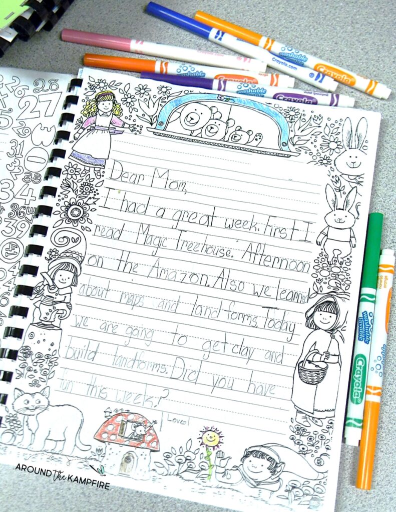 friendly letter writing Friday letters