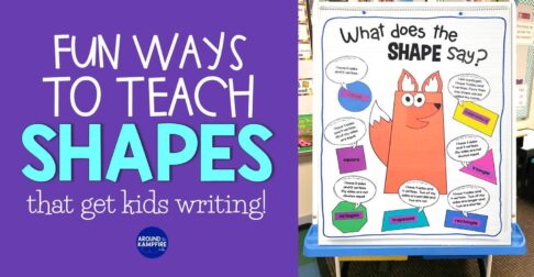 2D & 3D shapes activities for 1st and 2nd gradee