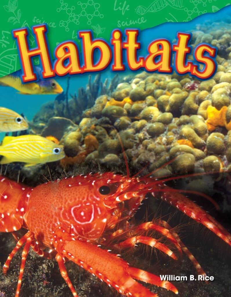 Habitats book cover. 
