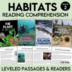 habitats reading passages