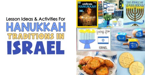 An article for teachers with Hanukkah activities & lesson ideas.