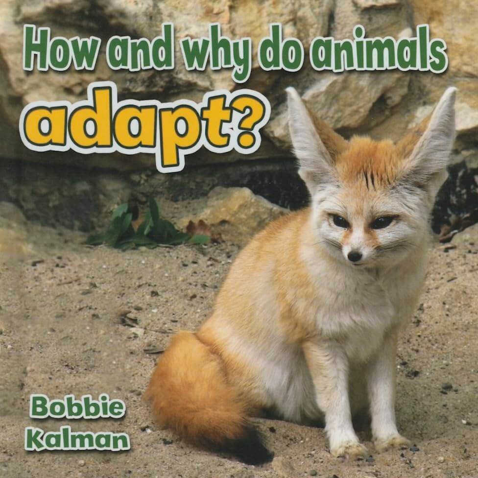 How and why do animals adapt book cover. 