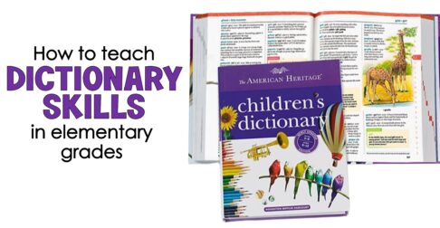 What are dictionary skills featured image
