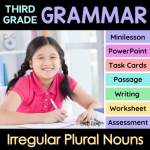 Irregular plural nouns activities.