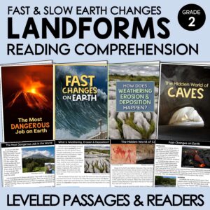 landforms reading passages