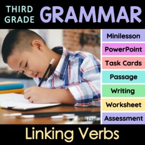 3rd grade grammar linking verbs activities