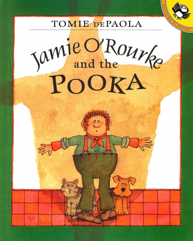 Jamie O'Rourke and the Pooka book cover. 