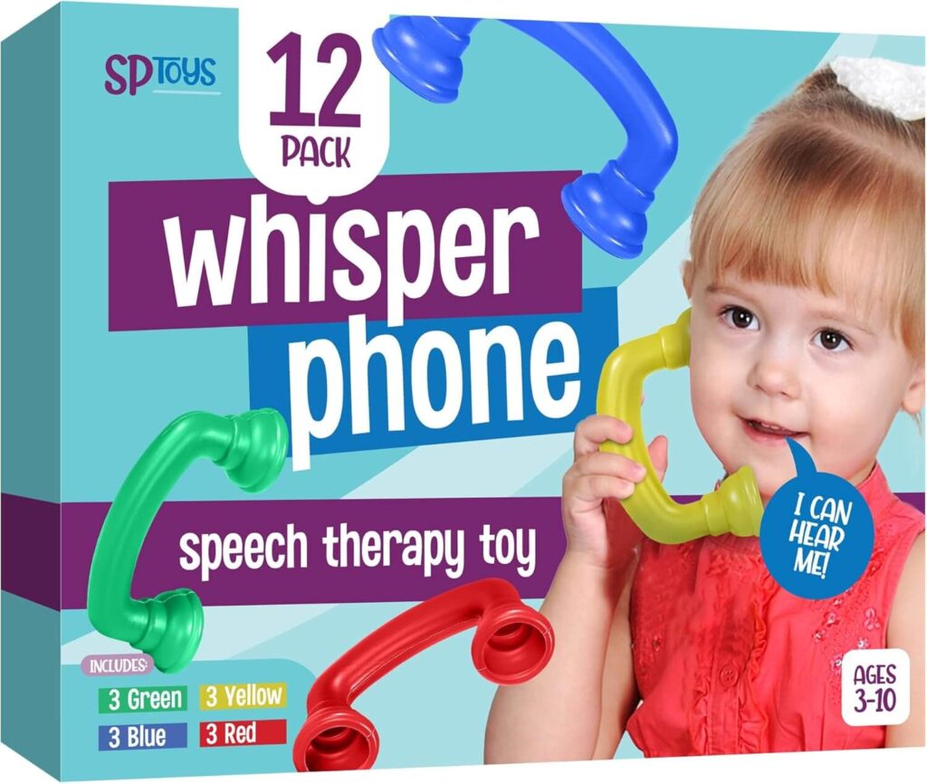 Whisper phones for literacy centers. 