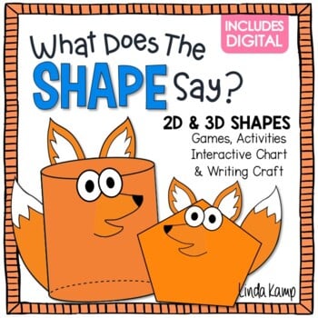 2D and 3D Shapes Activities
