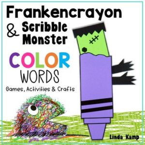 Halloween Color Words Games