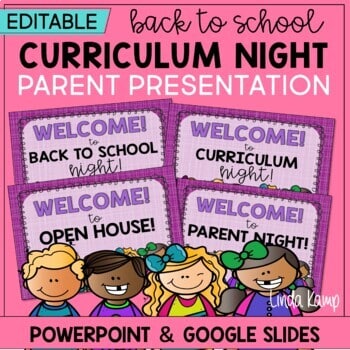 Curriculum Night PowerPoint