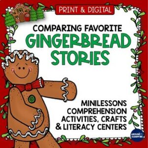 gingerbread man reading activities