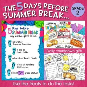 last week of school activities for 2nd Grade