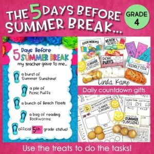 Last Week of School Activities for 4th Grade
