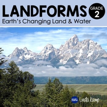 Grade 2 Landforms Science Unit Cover Page.