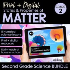 States and Properties of Matter for Second Grade.