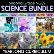 2nd Grade science bundle yearlong curriculum.