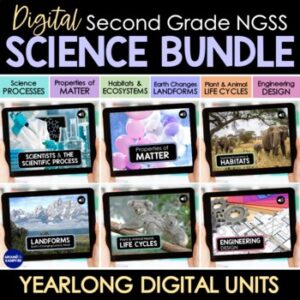 2nd grade science audio lessons bundle