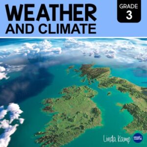 Weather and Climate 3rd Grade Science Unit Resource Cover Page.