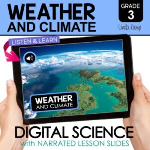 Weather and Climate audio lessons for 3rd grade