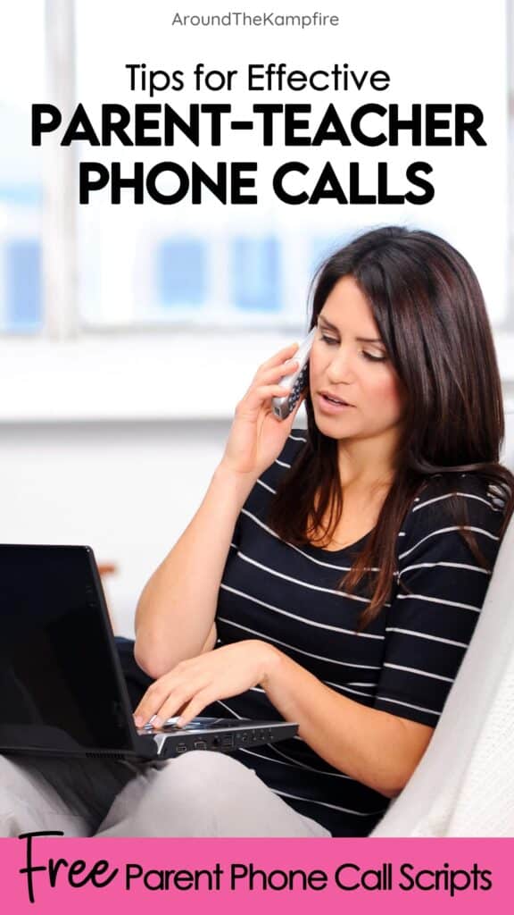 parent teacher phone call conference scripts