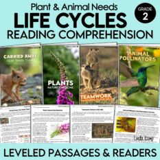 Plant animal needs reading comprehension passages