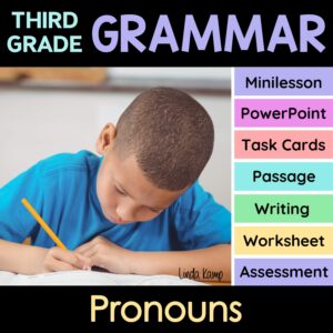 Pronouns 3rd Grade Grammar unit