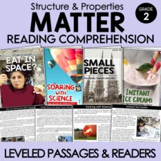 properties of matter reading comprehension passages