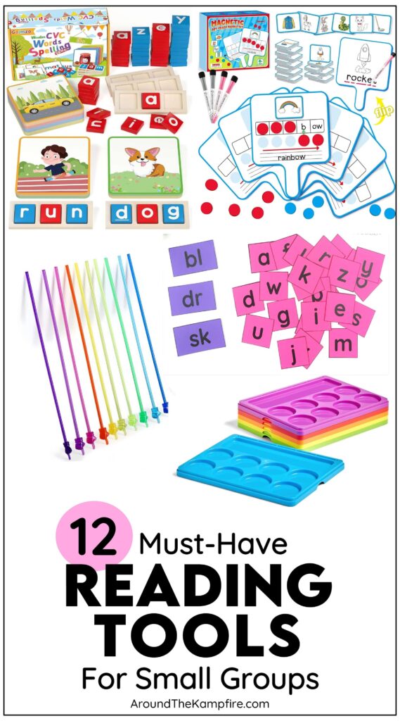 Helpful reading tools for interventions and small group instruction.