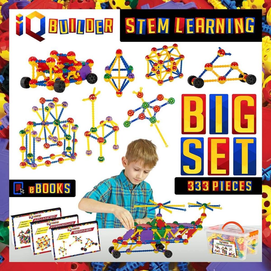 stem engineering kit for kids. 