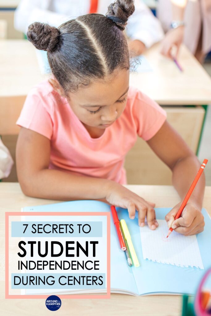 student engagement during centers 2