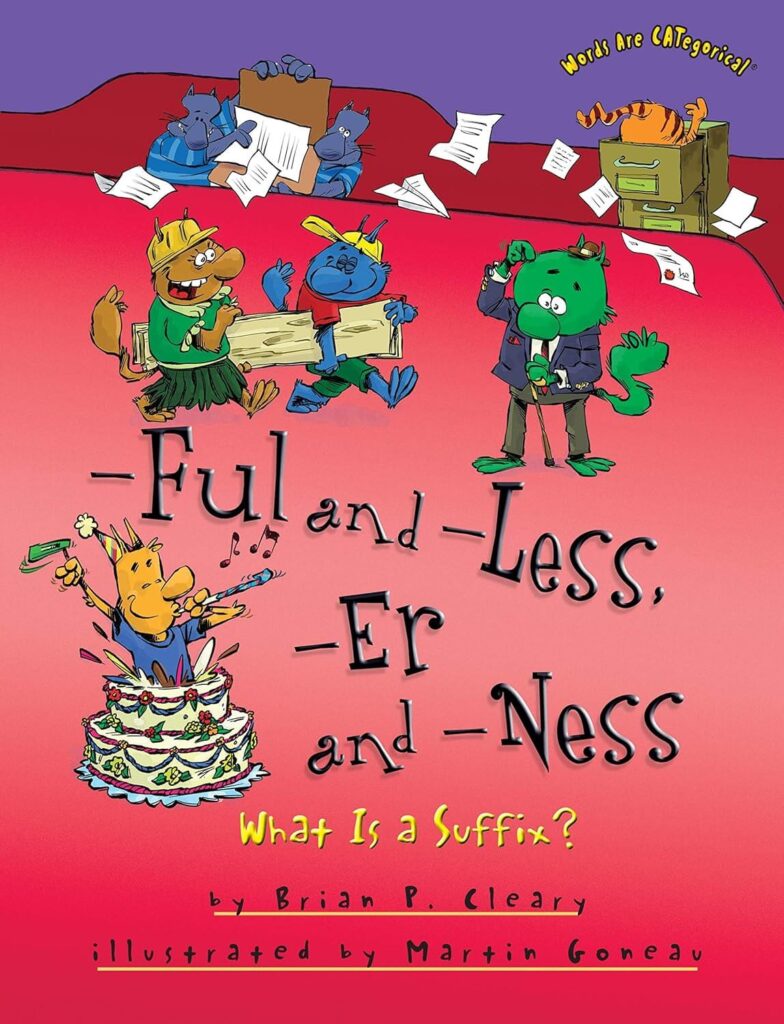 suffix books for kids. 