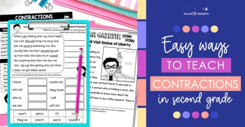 teach contractions in second grade